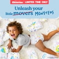 thumbnail image 3 of (2 pack) Huggies Little Movers, Little Monsters Edition Baby Diapers, Size 5, 50 Count, 3 of 12