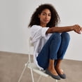 thumbnail image 3 of Weestep Women Lightweight Comfort Knit Ballerina Flats, 3 of 7