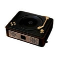 thumbnail image 3 of Retro Bluetooth Gramophone CD Player High-Quality Sound Perfect Gift for Music and Vintage Fans, 3 of 5