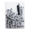 thumbnail image 2 of vortess 40 Pcs Kit de Clous de Réparation de Pneus Bouchons de Réparation de Pneus Clous de Réparation en Spirale Remplacement 20 Grands 20 Petits, 2 of 9