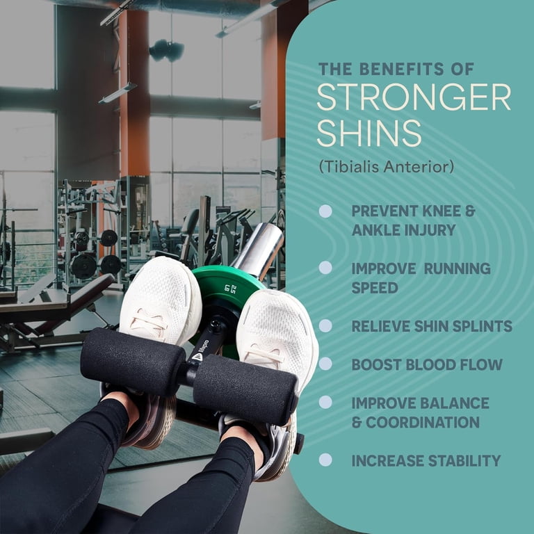 Fityle Barre Tibialis Train – Outil Renforcement Tibial Antérieur Mollets Jambe Home Gym Fitness