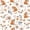 Brown White, variant on Homewish Vintage Pet Dog Queen Comforter Set,Grunge Floral Comforter Sets Queen,Cream,Polkadot Reversible,3pcs,1 Comforter and 2 Pillowcases