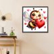 thumbnail image 4 of Pintura de diamante 5D DIY taladro redondo completo lindo kit de abeja decoración del hogar 30x30cm, 4 of 9