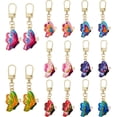 thumbnail image 1 of 16 piezas de 8 colores con tirador de cremallera, aleación de esmalte a granel, cremalleras de metal de repuesto, adornos de mariposa, tirador de cremallera extendido, 1 of 5