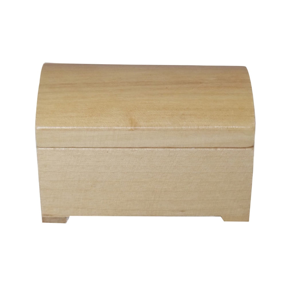 Mini Wood Treasure Box 112 Scale Mini House Miniature Treasure Chest