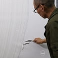 thumbnail image 4 of Pinturas de líneas blancas abstractas pintadas a mano, sobre lienzo, decoración de dormitorio grande, sin marco, gran oferta, contemporáneo, envío gratis, 4 of 4