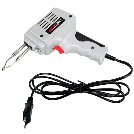 

Electric Welding Gun Quick Heating Handheld Portable Soldering Gun 100W High Temperature Resistant Electric Soldering Iron Device with LED Light for Industry Worker