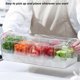 thumbnail image 3 of Ice Chilled Condiment Tray with 5 Containers, Condiment Server with Lids, Serving Tray Platter for B, 3 of 5