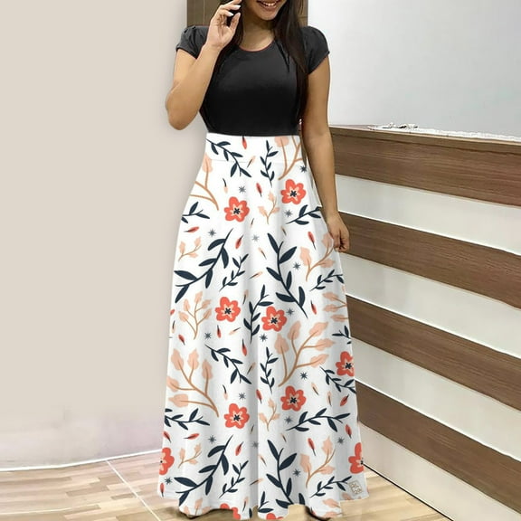 Zhifulu 2022 Summer Cute Tees Summer Shirt for Women Elbow-Length Crewneck Casual Trendy Tops Solid Hollowed Loose Cotton Linen Hem Blouse