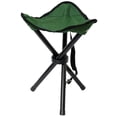 thumbnail image 1 of Tabouret Pliant pour Camping Pêche Randonnée Pique-Nique Siège Trépied Facile à Transporter Vert, 1 of 5