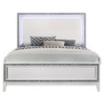 thumbnail image 3 of ACME Haiden Lit Très Grand Size en Bois avec Éclairage LED Blanc, 3 of 7