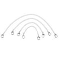 thumbnail image 5 of K-KED 4 Pcs Silver Chain Necklace Extender Alloy Extension Necklaces, 5 of 9