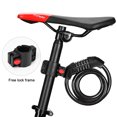 thumbnail image 2 of Candado de combinación de bicicleta-cable de acero transparente de 1,2 m Ormromra CPB-DE-HJJ-26-1, 2 of 5
