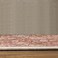 thumbnail image 3 of Botanic Turkish Area Rug, Floral Pattern Spring Season Blossoms Branches Leaf Beauty Field Design, Soft Carpet for Living Room Decor with Distressed Look, 4' X 5.7', Paprika White, by Ambesonne, 3 of 4