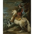 thumbnail image 2 of Diego Velázquez 12x14 Black Ornate Wood Framed Double Matted Museum Art Print Titled: Don Gaspar De Guzman (1587-1645), Count-Duke of Olivares (ca. 1636), 2 of 5