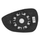 thumbnail image 5 of Vidrio De Espejo Retrovisor Mk7 Fiesta De Repuesto, Espejos De Coche, Espejo Bap De Ala De Puerta Elecc Glasitor Calefaccionado Fiesta Mk7 Mk7.5 2009 2017L Lateral, 5 of 8