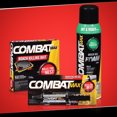 Combat Max Large Roach Control Products Bait, Gel, and Foam Spray