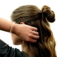 thumbnail image 6 of Kitsch Spiral Hair Ties for Women - Phone Cord & Coiled Hair Ties, 4pcs (Metallic Pink Crush), 6 of 11