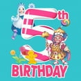 thumbnail image 2 of Girl's Candy Land Frostine and King Kandy Birthday  Graphic T-Shirt, 2 of 4