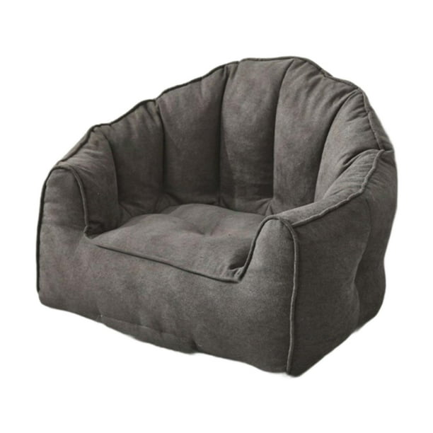 Sofá Pequeño Para Espacios Pequeños, Sofá Perezoso Para Sala De Juegos, Piso De Apartamento, Gris Oscuro