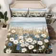thumbnail image 2 of Erosebridal Vintage Rugby Sheet Set Full, Soccer Lover Bedding Sets Full Size, Football Player Decor, 4pcs, 2 of 7