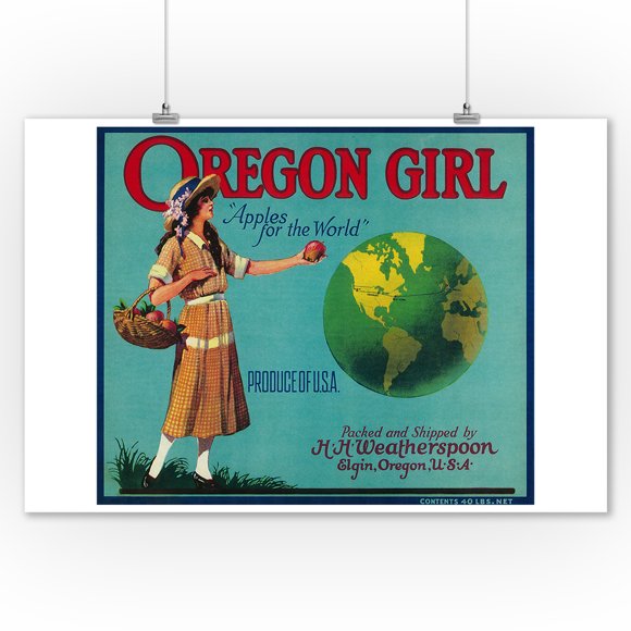 vintage apple crate labels