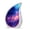 Butterfly-3, variant on VALERASH Pink Butterfly Teardrop Cremation Urns for Human Ashes 3 Inch - Blue Small Memorial Urns for Human Ashes Adult Man & Women- 3 Inch