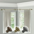 thumbnail image 2 of Domovina Cone 13/16" Corner Window Single Curtain Rod-Color:Cocoa,Size:28"-48", 2 of 2