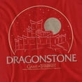 thumbnail image 2 of Game of Thrones Dragonstone Women's T Shirt,Red, Small, 2 of 6