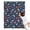DarkBlue Cartoon Dinosaurs, variant on DarkBlue Cartoon Dinosaurs Text Pattern Blanket,Comfortable Soft Flannel Throw Blanket,All Season,Warm Lightweight Blankets for Sofa Bed Couch Living Room Chair,30"x40"