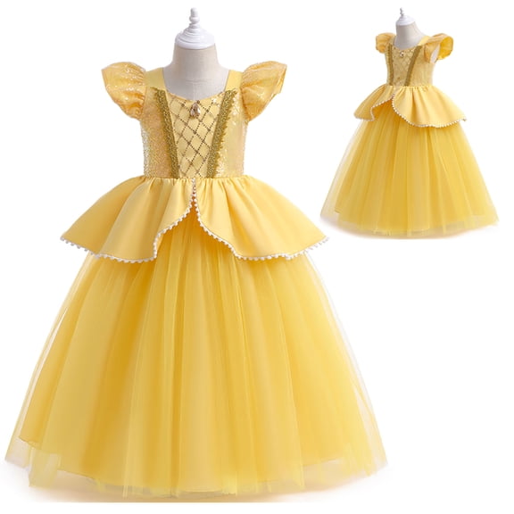Rongking Princess Female Halloween Fancy-Dress Costumes for Size 3T-4T