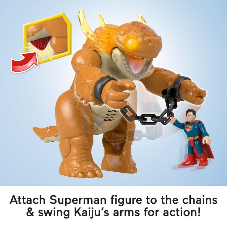リエマンさま Fisher-Price Imaginext Superman Monster Toy with Lights, Sounds