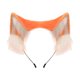 thumbnail image 3 of Disfraz de aro para el pelo jinwen con orejas Naranja, 3 of 8