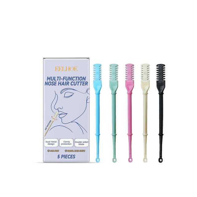 Multifunctional nose hair trimmer nose hair cutter gentle cleaning care portable