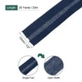 thumbnail image 2 of 1/2 Inch Single Fold Bias Tape Polyester Continuous Bulk Bias Tape for Sewing, Seaming Quilting Hemming Binding Crafts (Navy Blue 25 Yards), 2 of 7