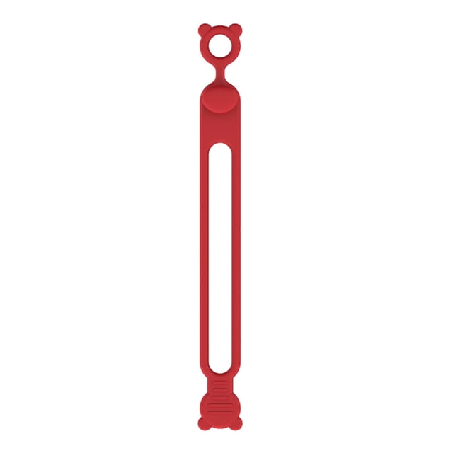 Clip de Fixation 2 Sangles en Silicone Organiseur de Cordon pour Bundle Chargeurs d'Écouteurs et Fils Multifonction Réutilisable Attaches 2025 Organiseur de Données