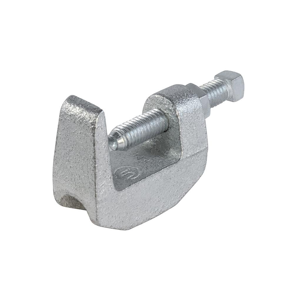 Highcraft Wide Mouth Beam Clamp for 1/2 in. Threaded Rod in Electro Galvanized Steel (10-Pack)