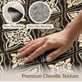 thumbnail image 6 of ODIKA Aesthetic Vintage Checkered Geometric Print Symmetrical Bathroom for Hallway, Study Room, Playroom, Non-Slip Low Profile, 6 of 7