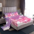 thumbnail image 1 of Erosebridal Girly Pink Castle Full Sheet Sets, Fairy Tale Bedding Full Size, Princess Style Decor 4pcs, 1 of 7