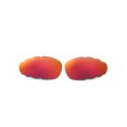 thumbnail image 5 of Walleva Polarized Fire Red + Ice Blue Replacement Vented Lenses For Oakley Juliet Sunglasses, 5 of 5