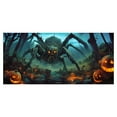 thumbnail image 1 of Halloween Garage Banner Combining Exquisite Design With Durable Materials Helps You Create An Excellent Holiday Photo Background! Table for Parties Bulk Open Flag with Pole And Mount Flag Clips for, 1 of 4
