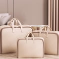 thumbnail image 3 of Large Capacity Quilt Storage Bag for Home Organizing Oversized Clothes Moving Packing Luggage and Bedding Organizer, 3 of 7