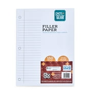 Office Depot Brand College Ruled Notebook Filler Paper 3 Hole Punched 11 x  8 12 100 Sheets - Office Depot