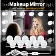 thumbnail image 2 of USB LED 5V Makeup Lamp Wall Light Beauty 14 Bulbs Kit For Dressing Table Stepless Dimmable Hollywood Vanity Mirror Light ,Widely Use, 2 of 7