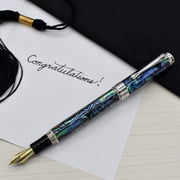 Xezo Xezo Maestro® Paua Abalone Sea Shell Fountain Pen (Extra Fine Nib)