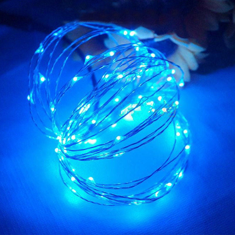 20/30/100 LED Battery Micro Rice Wire Copper Fairy String Light Xmas Party Decor 