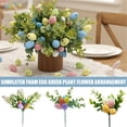 thumbnail image 2 of QENASHAING Artificial Easter Egg Picks, 8.66 in Long, Vibrant Plastic Foliage, Brightens Vases and Holiday Displays, Ideal for Spring Craft Projects, 2 of 7