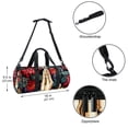 thumbnail image 5 of Pray Duffle Bag for Gym, Travel, Swim - 17.7 Inch Sports Bag with Interior Zipper Pocket and Large Capacity, 5 of 6
