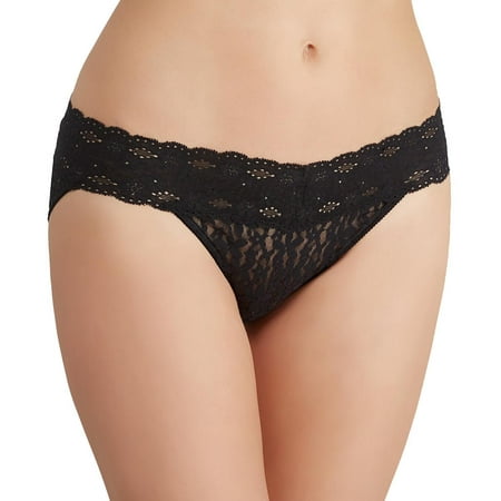 Wacoal Women's Dramatic Interlude Bikini Panty - Soft Microfiber With Embroidered Mesh Sides