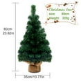 thumbnail image 2 of Linen Bottom Christmas Tree Holiday Decorative Piece Store Window Display Table Atmosphere Accessory, 2 of 3